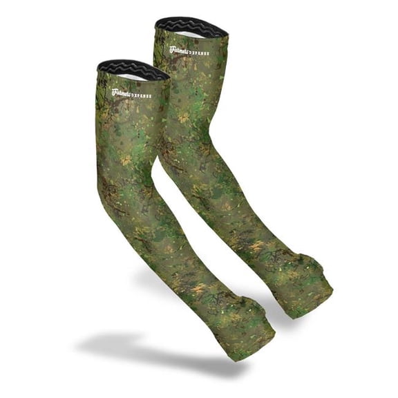 Farmers Defense FDFSLVGBCLXL Protection Sleeves, Green Brush Camo - Large-Extra Large