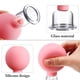 thumbnail image 3 of Set de ventosas BBTO de vidrio y silicona, 4 piezas, rosa, para cuerpo, 3 of 7