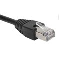 thumbnail image 3 of Ethernet Connector RJ45 Cat6 Cord 1Meter Male to Female LAN Cable with Fixing Base Screw Hole, 3 of 4