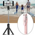 thumbnail image 3 of Selfie Stick, Selfie Stick Extensible con Control Remoto Inalámbrico Y Soporte para , Portátil, Liviano, El Diseño de Tamaño de Bolsillo Es Fác - Rosa blanco Sunnimix Trípode para selfies, 3 of 6