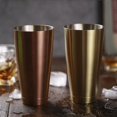 thumbnail image 3 of 1 Uds. Coctelera Boston de estilo americano, coctelera, herramienta para Bar, marrón, 3 of 5
