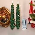 thumbnail image 6 of 6Pcs InsCrazy LED Acrylic Flameless Candles Christmas Lights, Christmas Tree Shaped LED Lights Indoor Christmas Decorations Party Decor, 6 of 7