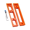 thumbnail image 4 of Herramienta de ranurado y localización de bisagras de puertas, plantilla, guía de orificios para bisagras de puertas de madera, mejoras para el hogar,, 4 of 9