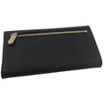 thumbnail image 3 of Michael Kors Jet Set Travel Large Trifold Wallet Admiral Blue Signature MK, 3 of 4
