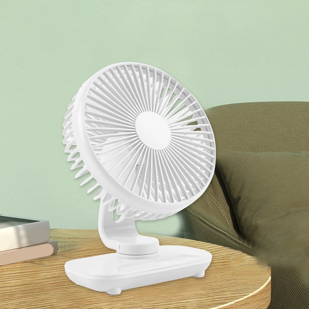 Ganfancp Ventilador para Dormitorio 5 Velocidades Ventilador de Sobremesa para Casa Oficina Cocina Doble Bateria 10000M Duracion 3 Dias Ventilador Portatilador Enchufable Ofertas Del Día Esta Unidad