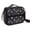 Sun and Moon, variant on Moon and Leaf Gothic Pattern Insulated Lunch Bag with Shoulder Strap and Bottle Holder,Bento School Lunch Bag Box,11x9.5x3.5 Inches