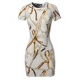 thumbnail image 1 of FashionOutfit Women's Casucal Printed Sexy Body-con Mini Dress - Made In USA, 1 of 1