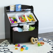 Humble Crew 3-Tier Toddler Storage Unit with Rollout Toy Box