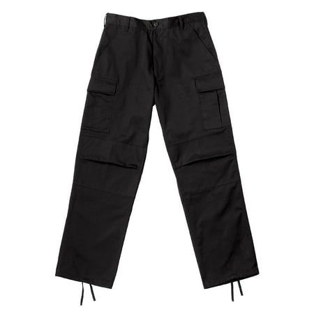 Rothco Relaxed Fit Zipper Fly BDU Pants - Black, 3X-Large | Walmart Canada
