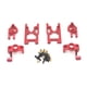 thumbnail image 1 of Brazo oscilante para coche, multicolor, resistente, Universal, Control remoto, coches, vehículo, Kit de herramientas de montaje, reemplazo para Wltoys 12428 12423, rojo, 1 Juego Inevent FN001571-01, 1 of 6
