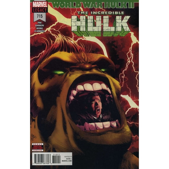 Incredible Hulk, The #715 VF ; Marvel Comic Book