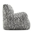 Big Joe Dorm Bean Bag Chair, Zebra