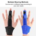 thumbnail image 4 of Finger Orthotic Splint, Built-in Aluminum Support Plate Adjustable Finger Brace, Breathable Immobilization Stabilizer with Multiple Wearing Methods, 1PC, 4 of 6