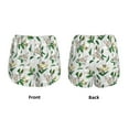thumbnail image 6 of Sigee Lilies Flowers for Women's Athletic Shorts High Waisted Running Shorts Pocket Sporty Short Gym Elastic Workout ShortsLarge, 6 of 9