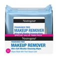 thumbnail image 3 of (2 pack) Neutrogena Makeup Remover Wipes Fragrance Free, 2 PK 25 Count, 3 of 10