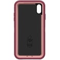 thumbnail image 2 of OtterBox Defender Series Case for iPhone Xs Max (ONLY), Case Only - Bulk Packaging - HAPPA (Silver Pink/RED Plum/HAPPA Graphic), 2 of 9