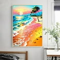 thumbnail image 3 of Beach Scenery Bedroom Decorative Diamond Art Kitss 16*20, 3 of 8