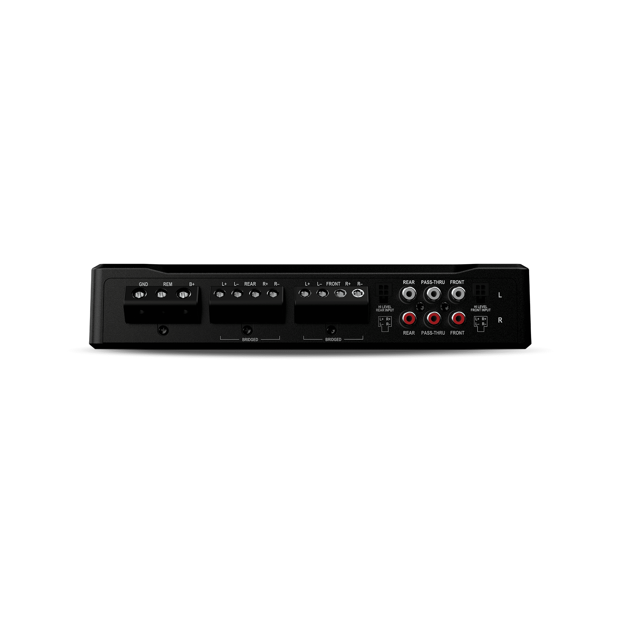 Rockford Fosgate R2-500X4 Prime 500-Watt Full Range 4-Channel Amplifier, Black