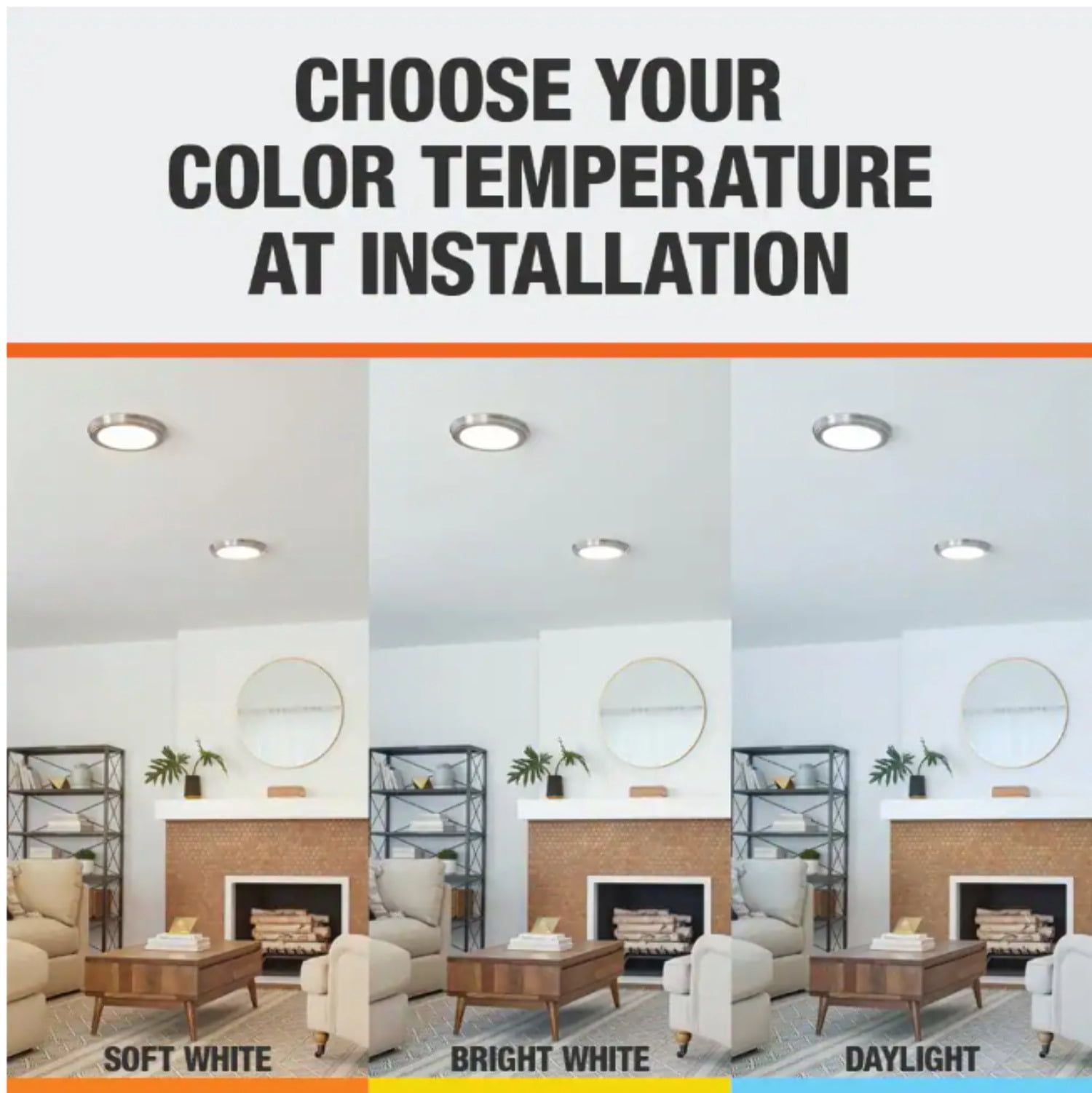 13” Matte Black Ceiling Flush Mount Light