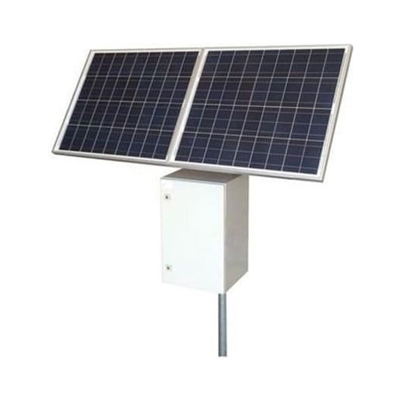 Tycon Systems RPST2448-100-160 160W Solar Panel, 24V 100Ah Battery - 48V POE
