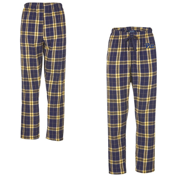 Women's Boxercraft  Navy Pitt Panthers Haley Flannel Pants