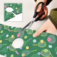 thumbnail image 6 of Yayeee Faucet Mat for Kitchen Sink 30" Diatomite Long Splash Guard Pad, Green Tennis Pattern, 2 Pack, 6 of 7