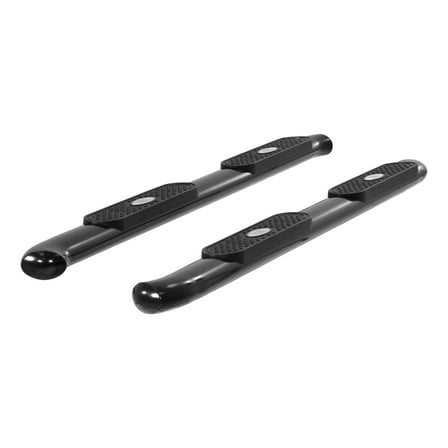 ARIES S224046 4-Inch Oval Black Steel Nerf Bars, Select Chevrolet Silverado, GMC Sierra 1500, 2500, 3500 HD Fits select: 2007 GMC NEW SIERRA, 2019 CHEVROLET SILVERADO LD