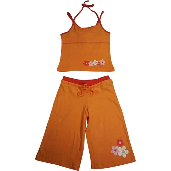 Mish Baby Infant Girls' 2-Piece Capri Set Stylish & Comfy Perfect for Everyday & Playdates
