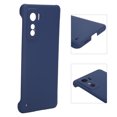 thumbnail image 4 of Funda de plástico duro para PC de color sólido para teléfono móvil IQOO 5, cubierta esmerilada respetuosa con la piel, 4 of 8