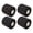 Black, variant on M Buder Premium Athletic Foam Underwrap 4-Pack - White Professional Sports Pre-Wrap Bandage Roll for Football, Soccer, Ankle and Wrist Support (2.75 inches x 30 yards / 7 cm x 27.4 m)