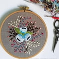 thumbnail image 2 of Embroidery Tools Kit Handmade Cloth for DIY 2Set with Mixed Style Flowers, 2 of 5