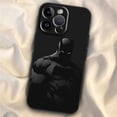 thumbnail image 3 of Funda de teléfono negra suave a prueba de golpes para Apple, b-batman Hero, iPhone 15 14 13 12 11 XS XR X 8 7 Pro Max Plus Mini, 3 of 5