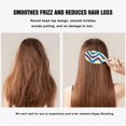 thumbnail image 2 of Boho Vintage Floral Hair Brush, Artistic Abstract Detangling Hairbrush, Retro Style Paddle Brush for Women Men Kids, Rustic Cushion Comb for Scalp Massage, All Hair Types, Gift-Ready Design, 2 of 4