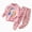 H234-Pink, variant on TOWED22 Infant Toddler Baby Girl Boy Fall Winter Clothes 2pcs Graphic Print Long Sleeve Sweatshirt Tops and Stretch Pants Cute Baby Girl Boy Outfit Clothing(Navy,3-4 Y)