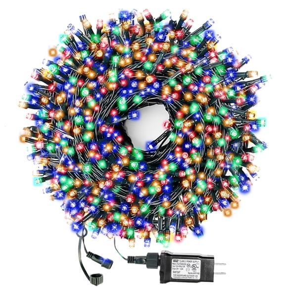 Luces de cadena navideñas Decute 300 LED, 32 m, impermeables IP55