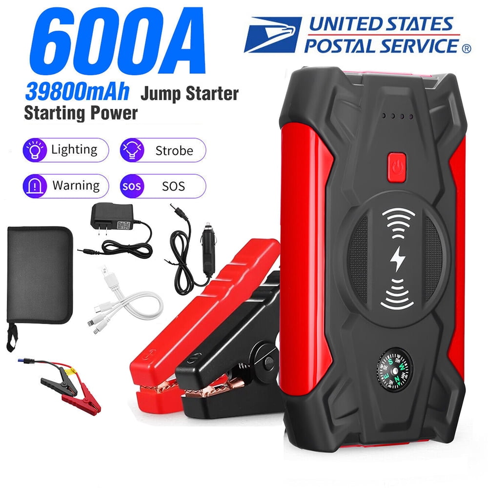 27000mAh Portable USB Car Jump Starter Pack Booster Battery Charger Power  Bank