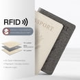 thumbnail image 2 of Funda para pasaporte VIDIVICI, unisex, piel sintética para adultos, paquete de 2, 2 of 5
