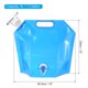thumbnail image 2 of Bolsa para depósito de agua PATIKIL de 5 litros, plegable con grifo, azul, 2 of 7