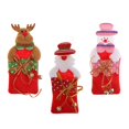 thumbnail image 1 of 3 Piezas Adornos Colgantes de árbol de Navidad Adornos Navidad Santa Niños de Dulces Bolsa de Azúcar con Bowknot Bell Festival Navidad C yotijar Bolsas De Dulces De Navidad, 1 of 10