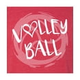 thumbnail image 2 of Go All Out Volleyball Distressed Ball Deluxe Soft T-Shirt Mens/Women, 2 of 3