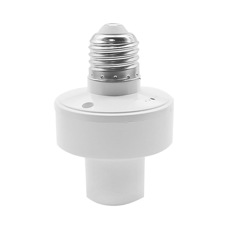 Uitscheiden Beschrijven Ontwapening E27 Wireless Smart Lamp Holder Light Bulb Adapter ON/Off Switch Socket  Holder EWeLink APP Control Socket Adapter - Walmart.com