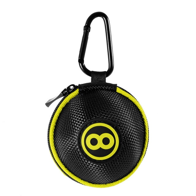 Estuche para bola de taco, apto para bolas de billar de 2,2 Pulgadas, Cierre Con Cremallera, Carcasa de Tela Resistente Con Forro Suave, Mosquetón, Para Una Fácil Fijación