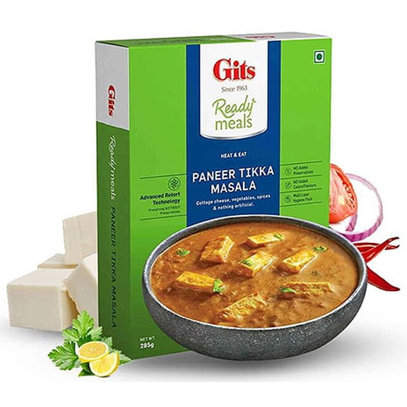 Gits Paneer Tikka Masala (Ready-to-Eat) 10 oz pack