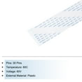 thumbnail image 4 of Flexible Flat Cable, 250mm 1mm Pitch 30 Pins FPC FFC Flexible Ribbon Cable 10Pcs, 4 of 6