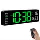 thumbnail image 1 of Reloj de Pared Digital, Reloj Digital de Pantalla Grande con Control Remoto, para Sala de Estar, Dormitorio, Decoración, Regalo para Ancianos, 1 of 5