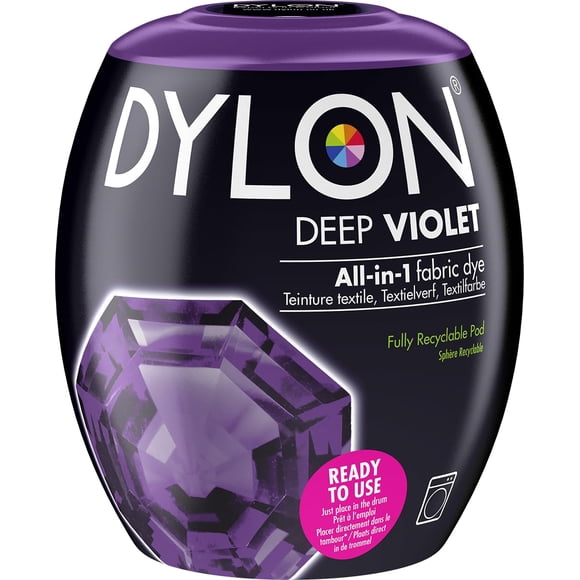 Cápsula tintórea para telas Dylon Violeta Profundo 350 g para ropa