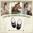 thumbnail image 7 of Yiaed Explosive Fluid Splash Art Print Slippers Fuzzy Warm Cozy Slippers Non Slip House Slippers For Indoor Outdoor Slippers House Slippers-39/40, 7 of 7