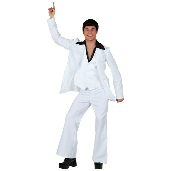 Plus Size Mens Deluxe Saturday Night Fever Costume
