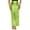 CL624 Green, variant on Yuncity Women Skirts Solid Color High Waist Elastic Maxi Shiny Pencil Slim Slit Summer Elegant Breathable Party Club Wear Women's Skirts Size L Green