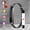 Black, variant on Smart Bracelet with HD Touch Screen, Zinc Alloy Case, Sports Tracker & Step Counter - Multifunctional Fitness Watch, Compatible with Iphone/ Android, USB Rechargeable Battery, Smart Notifications